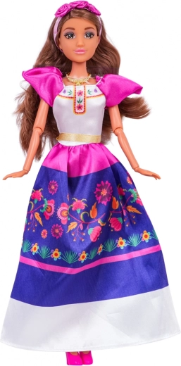 Stilinga gėlėta suknelė