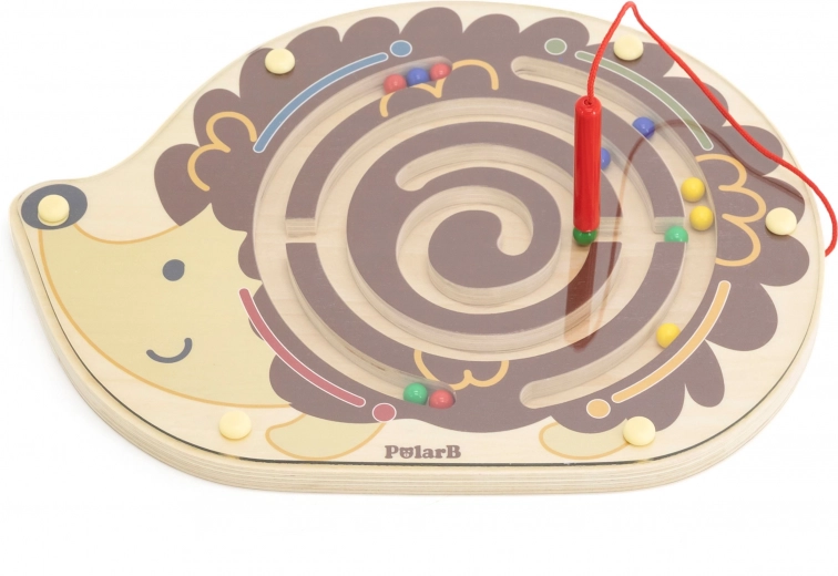 Magnetinis ežiuko labirintas tiksliam judesiui
