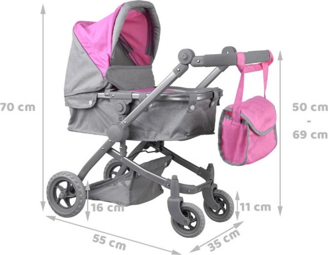 4-in-1: pram and pushchair