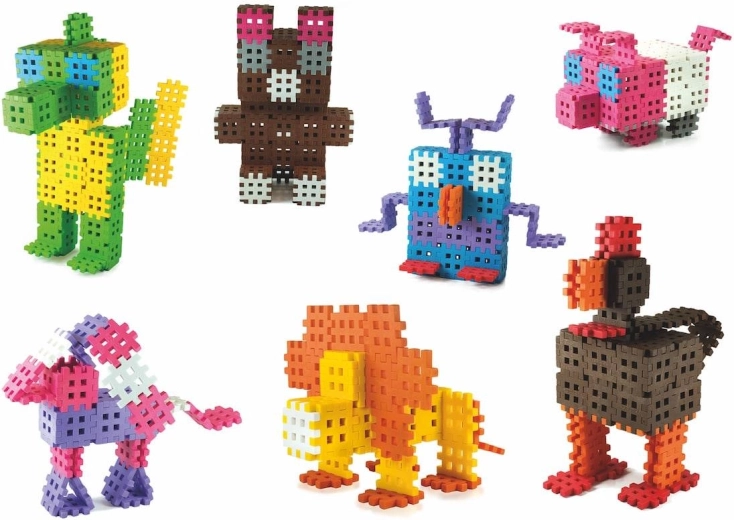 Kūrybiškas konstravimas iš saugių medžiagų