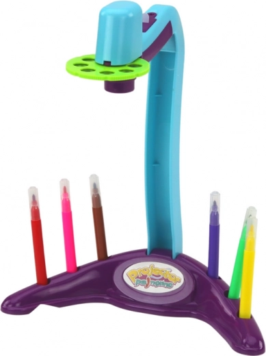 Set of colored markers included