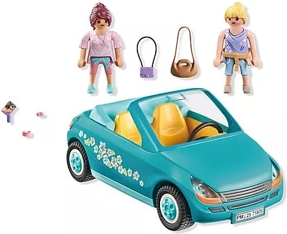 Stilingas kabrioletas dviem figūrėlėms