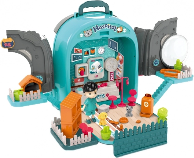 Kuprinė, kuri virsta veterinarijos klinika