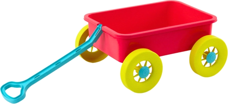 Linksmas dizainas ir stabilūs ratai