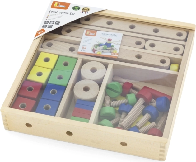 Tvarkinga laikymo dėžė iš medžio