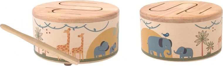 Žaismingas safario dizainas, kuris džiugina