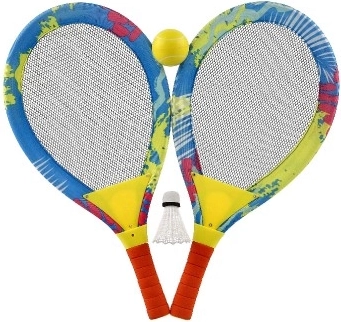 Lengvos ir spalvingos raketės mažiesiems žaidėjams