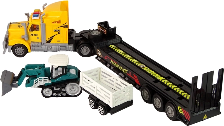 Technikos pervežimas ant priekabos