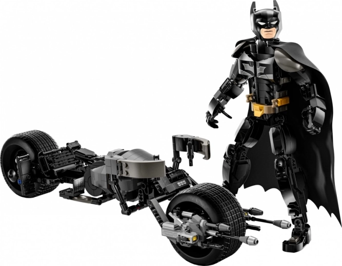 Tamsos riteris su Bat-Pod motociklu