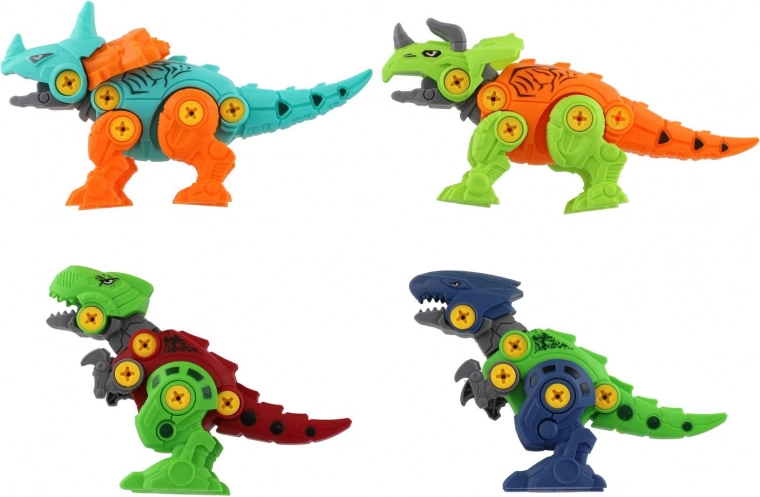 Poseable and colorful figures