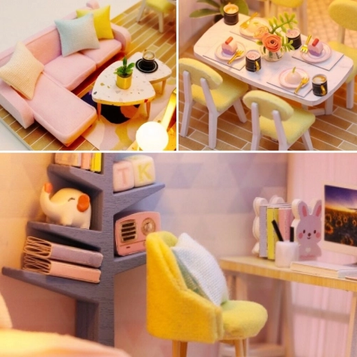 Jauki atmosfera dėl LED apšvietimo