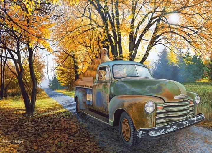 Nostalgic autumn motif