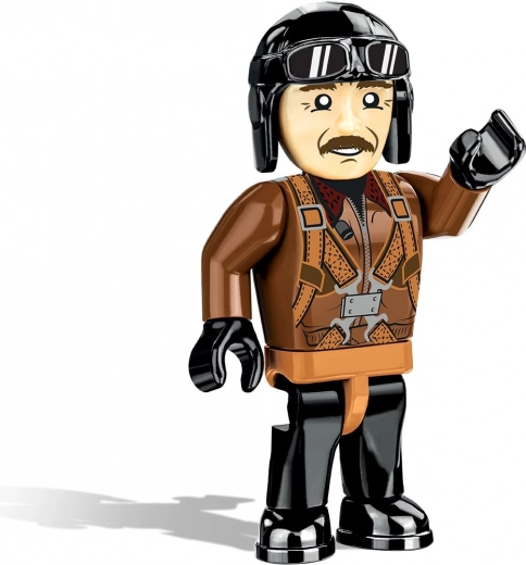 Opening cockpit, landing gear, and pilot figure