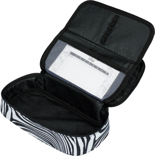 Kišenė su užtrauktuku ir tvarkaraščio kišenė