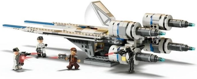 Autentiškas U-wing su veikiančiais sparnais