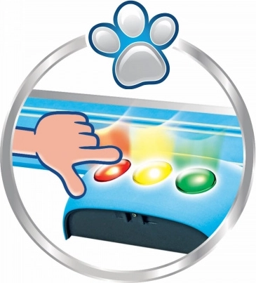 Interaktyvus smagumas su šviesomis ir garsais