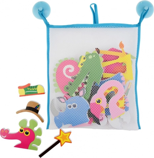 Laikymo tinkliukas su siurbtukais