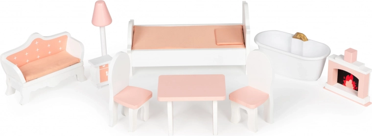 9 dalių baldų rinkinys