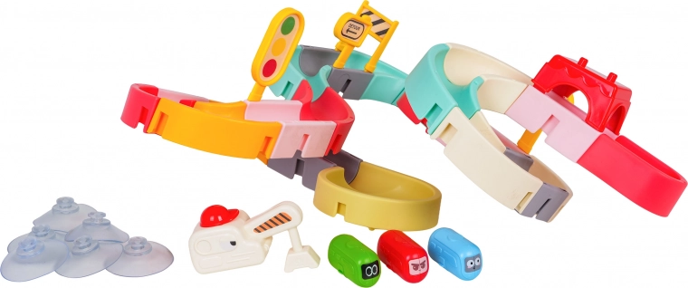 Tvirti siurbtukai stabiliai pramogai vonioje