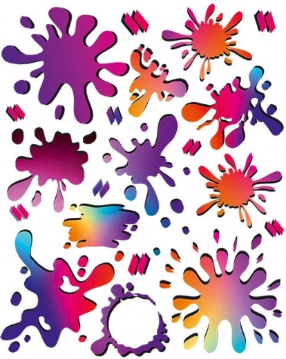 Ryškios spalvos ir žaismingi motyvai