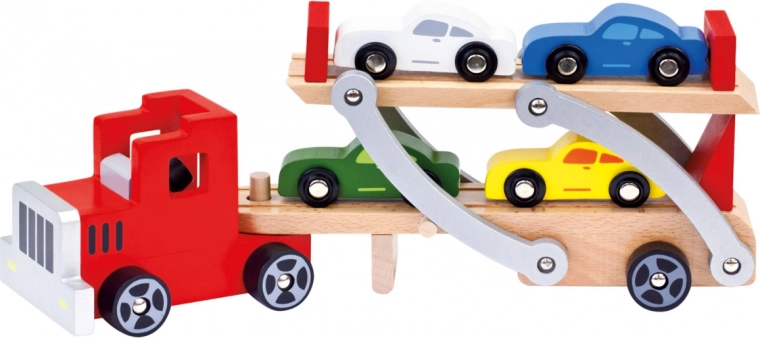 Fold-down ramp and secure side gates