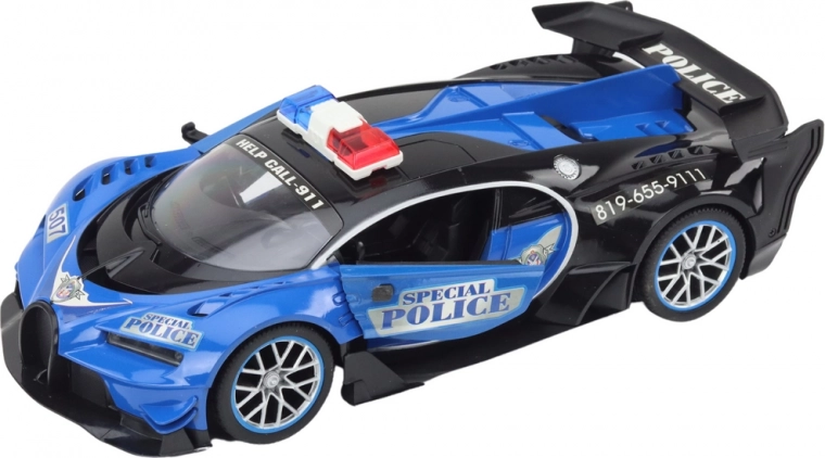 Realistiškas policijos sportinis dizainas