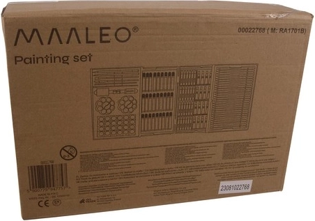 144 dalių komplektas piešimui ir tapybai