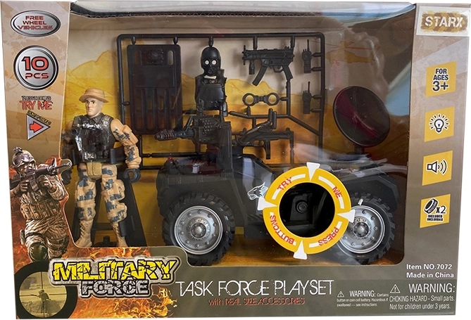 Soldier figure and accessories