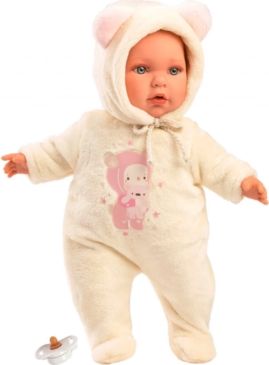 Mielas aprangos komplektas ir čiulptukas pakuotėje