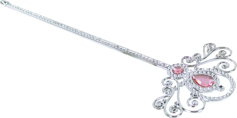 Metalinė lazdelė su dekoratyviniais elementais