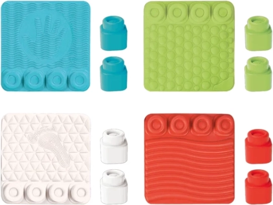 Skirtingos tekstūros lytėjimo atradimams