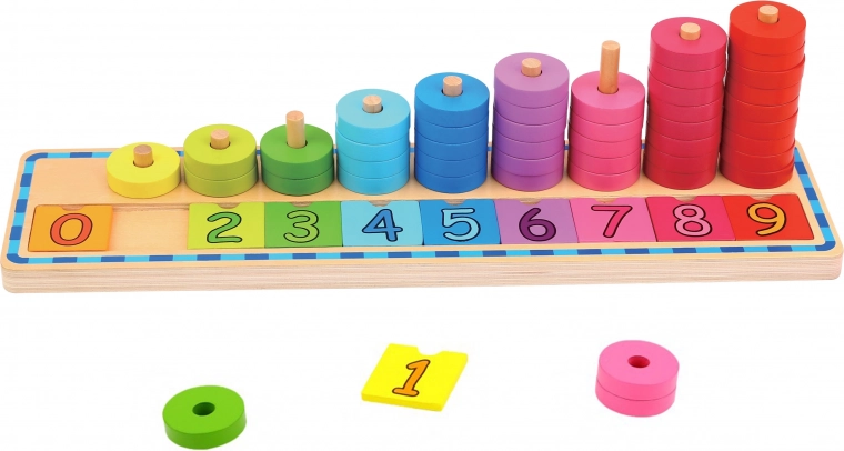 Skaičiavimo ir spalvų mokymasis nuo 2 metų