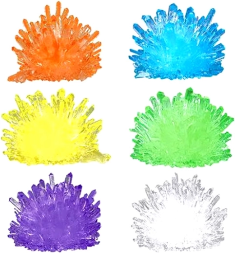 Užauginkite ryškiai spalvotus kristalus