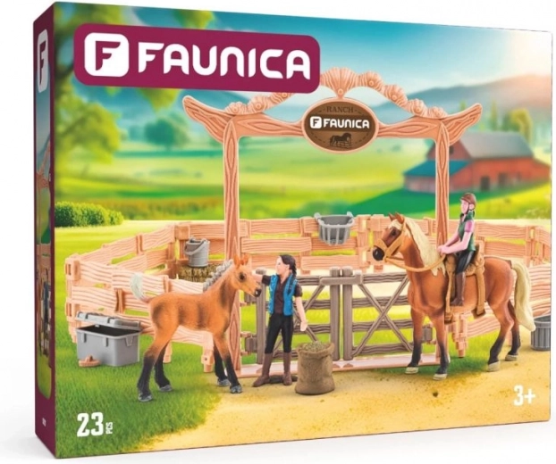 23 dalių FAUNICA rinkinys turtingam žaidimui