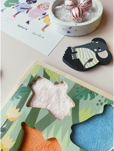 Sensorinis atradimas su įvairiomis tekstūromis