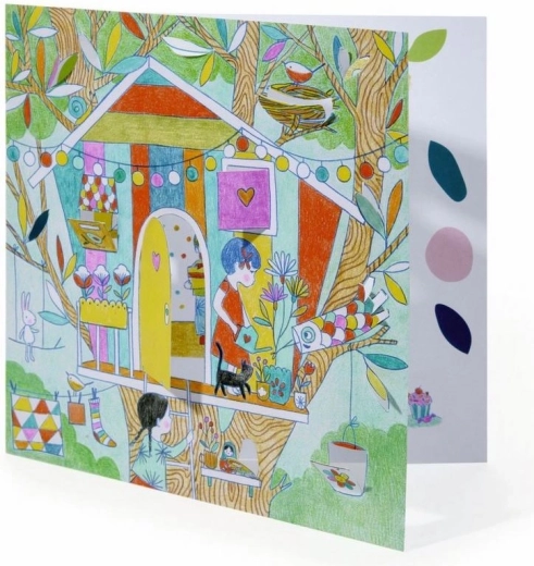 Kūrybiškos iliustruotos scenos