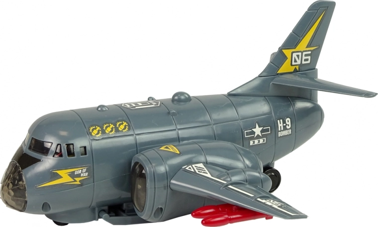 Pilkas Dizainas su Raudonomis Raketomis