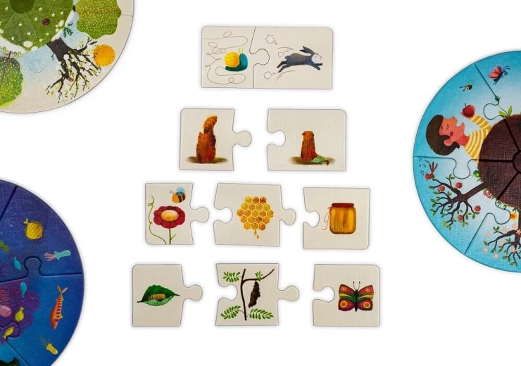 Illustrated nature themes