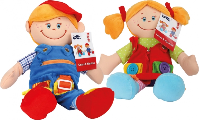 Dviejų lėlių rinkinys persirengimui mokytis