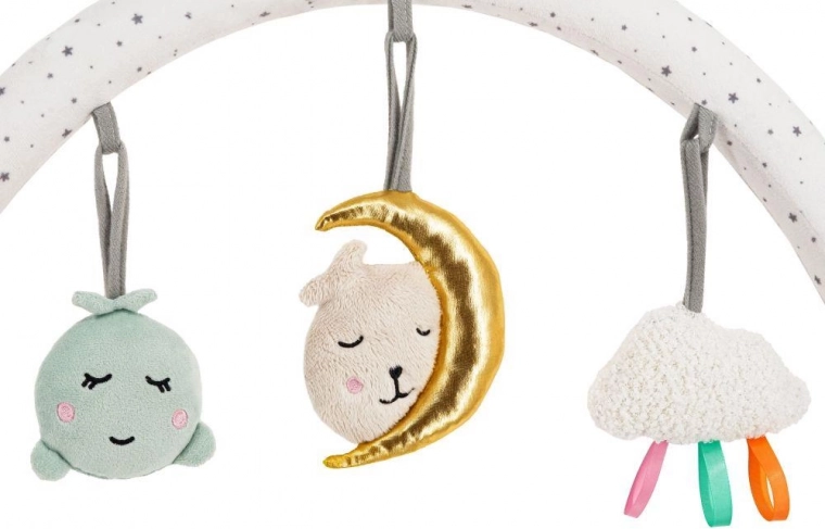 Three soft sensory toys to support skill development