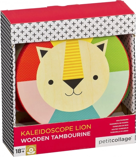 Cheerful lion design that kids love