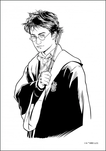 Plonos linijos spalvinimui