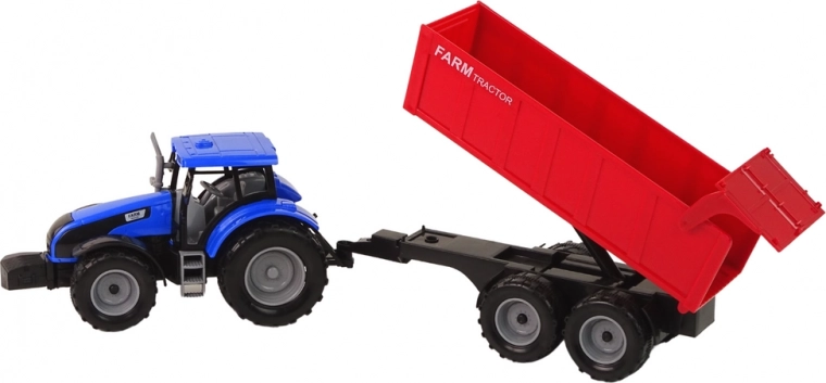 Realistiškas traktorius su dideliais ratais