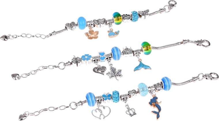 Sukurkite tris originalias apyrankes