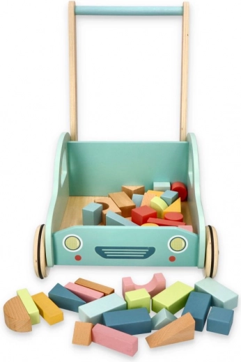 Kūrybiškas statybų žaidimas su kaladėlėmis