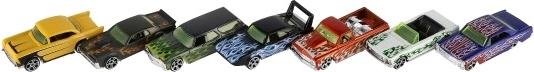 Collection of various models and colors