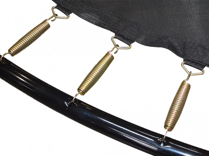 Durable jumping mat and strong springs