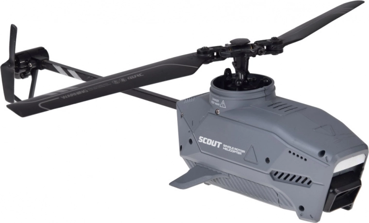 stabilus skrydis su dvigubu rotoriumi