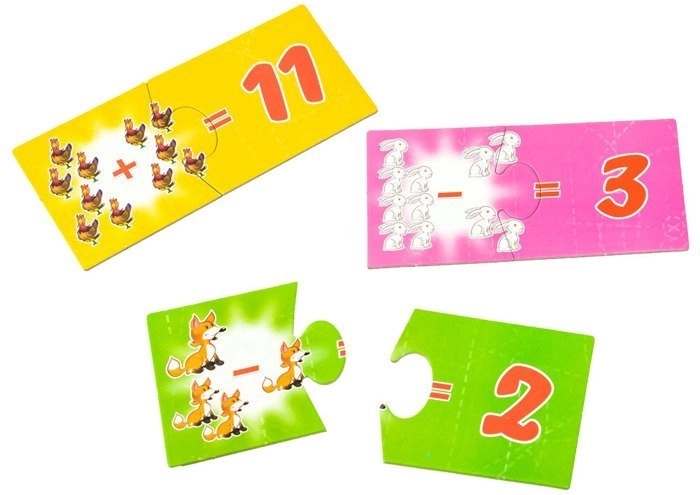 Colorful pieces for visual learning