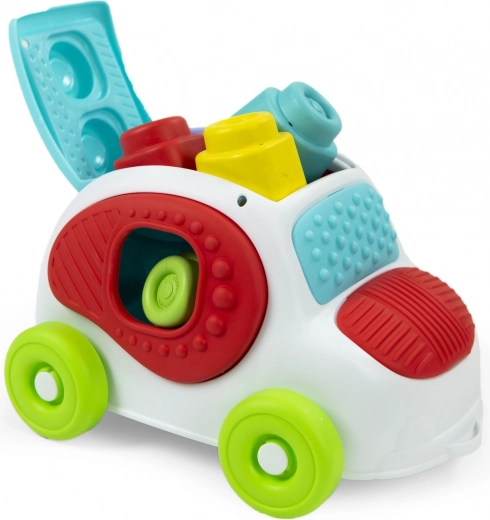 Minkštos ir saugios CLEMMY kaladėlės pirmiesiems statiniams